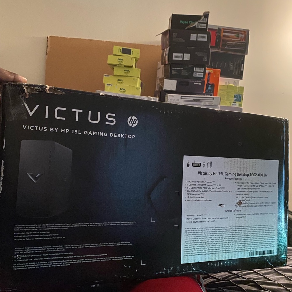 Vitus gaming Hp desktop brand new